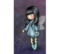 Cialda per torta tema bambola GORJUSS decorazione in pasta di zucchero personalizzata rettangolare IMG 2