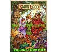 Cialda Robin Hood ostia per torte Formato grande A3 cm. 42x29