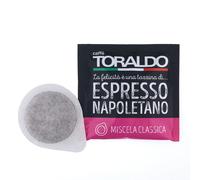 Cialde Caffè Toraldo Miscela Classica Capsule Di Caffè ESE 44 Mm 150 Unità Caffè Alimentare