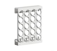 Cialde per caffè 32x24cm Design Verticale Cialde per caffè(White) | Ideale per angoli stretti, save spazio verticale, accesso immediato, routine veloce, pratico