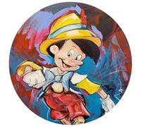 Cialde per torte e cupcake a Tema Pinocchio, Cake Design, Cupcake Topper, Dischi Commestibili, SENZA GLUTINE (16)