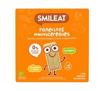 Cialde primo dente Smileat alla banana e zucca, con vitamina B1 8M+, BIO, 60 g