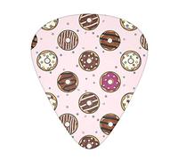 Ciam al cioccolato Plettri per chitarra da 12 pezzi, include calibri sottili, medi e pesanti 3 misure per plettri elettrici per chitarra acustica