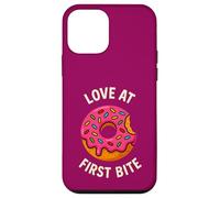 Ciambella alla fragola Love at First Bite Design Dolce Custodia per iPhone 12 mini