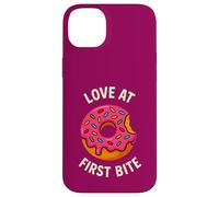 Ciambella alla fragola Love at First Bite Design Dolce Custodia per iPhone 14 Plus