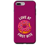 Ciambella alla fragola Love at First Bite Design Dolce Custodia per iPhone 7 Plus/8 Plus