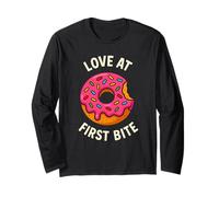 Ciambella alla Fragola Love at First Bite Design Dolce Maglia a Manica
