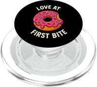 Ciambella alla fragola Love at First Bite Design Dolce PopSockets PopGrip per MagSafe