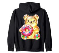 Ciambella caramellata Gummy Bear Felpa con Cappuccio