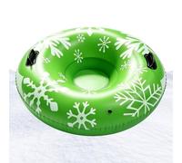 Ciambella da Neve Gonfiabile Donut da Slittino in PVC Ispessito 90x90 cm