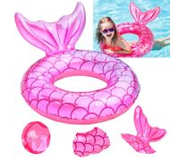 Ciambella da nuoto per bambino con pinna