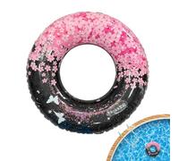 Ciambella Galleggiante per Piscina Gonfiabile Ergonomico con Paillettes