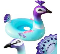 Ciambella gonfiabile a forma di pavone per bambini