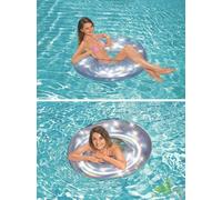 CIAMBELLA GONFIABILE SALVAGENTE 107CM BESTWAY 36240 LUCCICANTE PVC MARE PISCINA