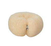 Ciambella per capelli caldi Shaper, lunga data macchina di abbigliamento francese Twist ciambella panino capelli, rete per capelli invisibile per panini per bambini (nero/biondo)