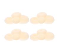 Ciambella per Chignon 16 Pezzi in Nailon Beige per Bambine