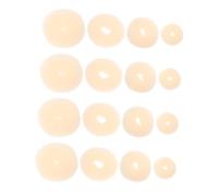 Ciambella per Chioma 16 Pezzi in Nailon, Accessori per Chignon | Beige, per Occasioni Formali e Speciali, Adatto a Chioma Lunghi, Set per Bambine e Toddler