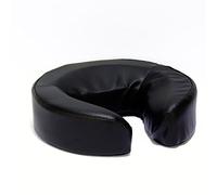 Ciambella poggia testa per lettini da massaggio cuscino morbido e soffice spessore della ciambella 9cm universali (Nero)