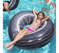 Ciambella Salvagente Gonfiabile Forma Ruota Diametro 119cm Mare Piscina Bestway