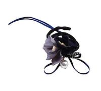 Ciambelle Fiore Twist Fascia Magica Capelli Chignon Donna Acconciatura Strumento Accessori Per Capelli Dolce Fascia Per Capelli Navy Durabilità