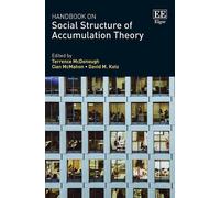 Cian T. McMahon Handbook on Social Structure of Accumulation (Copertina rigida)