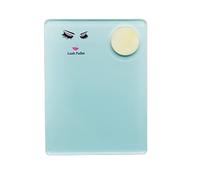 Ciano Acrilico Ciglia Estensione Occhio Ciglia Pallet Strumento con Pietra di Giada