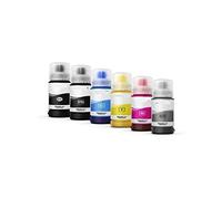 ecotank 114c ciano c13t07b240 inchiostro compatibile per epson ecotank et-8500,8550 t114 capacita 70ml