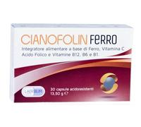 Cianofolin Ferro 30 Capsule - Integratore Alimentare