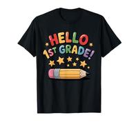 Ciao 1 ° grado per il divertimento del rientro a scuola Maglietta