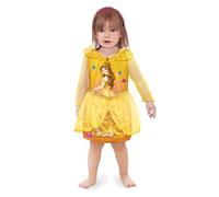 Ciao 11241.12-18 - Principesse Disney Vestito Baby Belle, Giallo, 12-18 mesi