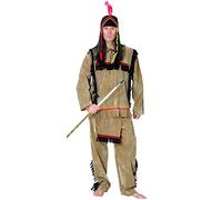 Ciao 16215 - Indiano, Taglia XL, Marrone/Nero