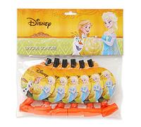 Ciao 29010 - Confezione 6 Lingue Sonore con Decoro Disney Frozen Halloween, Arancio