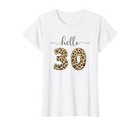 Ciao 30 Trenta, 30 ° Compleanno Donne Che compie 30 Anni Maglietta