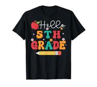 Ciao 5th Grade Retro Back To School Maglietta