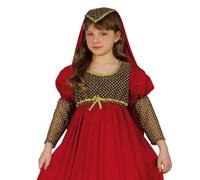 Ciao Abito Costume Carnevale Giulietta Rosso Bambina