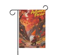 Ciao Autunno Autunno Foglia d'Acero Nano Decorativo Giardino Bandiere banner per esterno per la decorazione del portico 12x18 su entrambi i lati