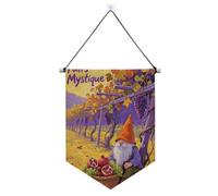 Ciao Autunno Autunno Raccolta Nani banner gancio per parete con asta telescopica Banner esterno patio arredamento per ufficio, scuola, aula, dormitorio, casa