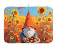 Ciao Autunno Girasole Nano Riutilizzabile Piatto mat 18x24 Rettangolo Grande Cucina Scolapiatti Mat Decorativo Home Decor Essentials
