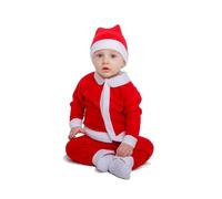 Ciao- Baby Babbo Natale costume travestimento baby bambino (Taglia 1-2 anni)