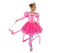 COSTUME BALLERINA TAGLIA 3/4 ANNI FESTE E PARTY