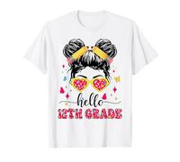 Ciao Ban di terza media Fessy Bun First Day of School Girl Maglietta