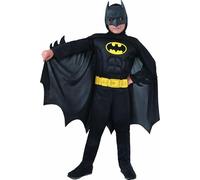 Ciao- Batman Dark Knight Costume Bambino Originale DC Comics (Taglia 8-10 Anni) con Muscoli pettorali Imbottiti, Colore, 11671.8-10