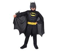 Ciao Costume Batman Con Muscoli Pettorali Imbottiti Originale DC Comics Bambino