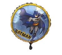 Batman palloncino foil balloon mylar round rotondo (46cm, 18'') originale DC Comics
