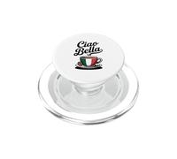 Ciao Bella bandiera del caffè italiano dal design retrò PopSockets PopGrip per MagSafe