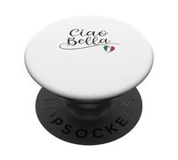 Ciao Bella Bandiera Italiana Cuore Italia Design Souvenir PopSockets PopGrip Adesivo