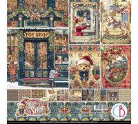Ciao Bella Blocchi di carta 30,5 x 30,5 cm, 190 g/m², cartoncino double-face (negozio di giocattoli)