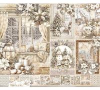 Ciao Bella Blocchi di carta 30,5 x 30,5 cm, 190 g/m², cartoncino double face (stagione invernale)