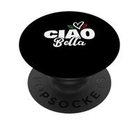 Ciao Bella Ciao Bella Cuore Italiano Espressione PopSockets PopGrip Adesivo