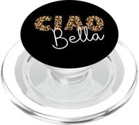 Ciao Bella Detti Italiani Lettere Leopardo Per Mamma Nonna PopSockets PopGrip per MagSafe